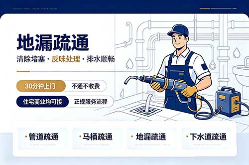莱芜地漏疏通